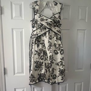 Jessica Simpson dress- black and white- cut out back - NEW WITH TAGS